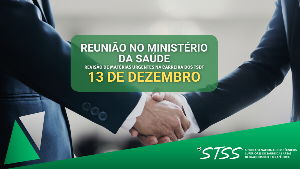 Reunião no Ministério da Saúde - 13 de Dezembro